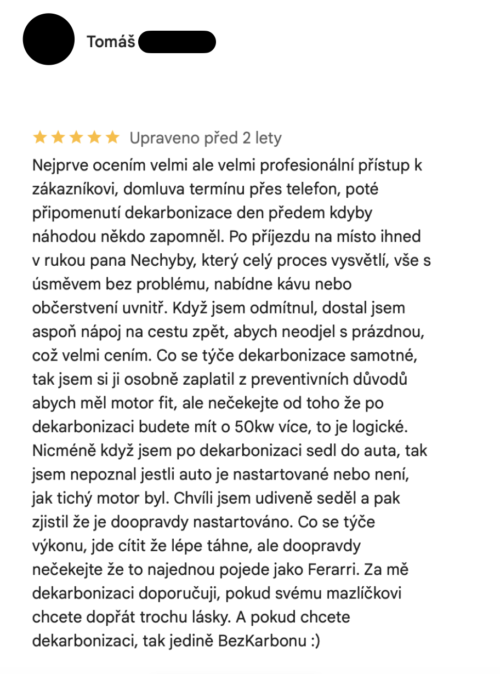 Recenze dekarbonizace: Fiat Grand Punto