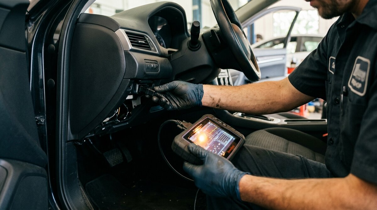 Diagnostika lambda sondy OBD testerem